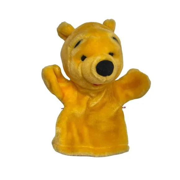 Disney Winnie The Pooh Puppet Plush Soft Plushy Toy - Picture 1 of 7